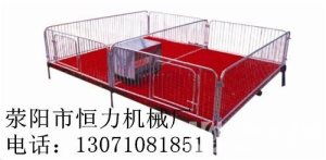 恒力双体镀锌仔猪保育床 科学育仔的现代化选择